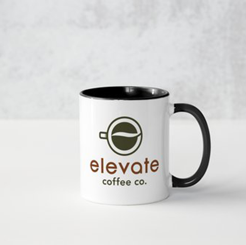 Black & White Elevate Coffee Mug