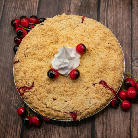 Cherry Crumb Pie